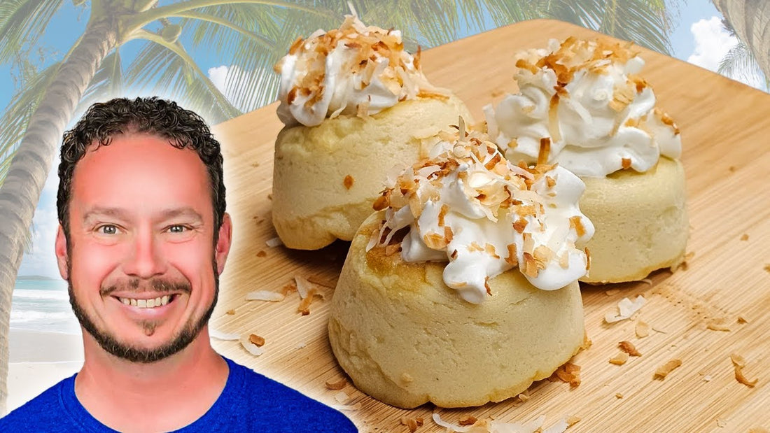 Crustless Coconut Cream Pie Bites