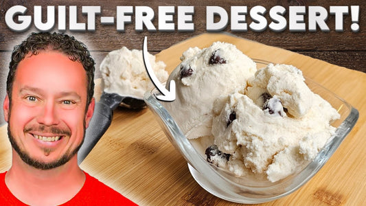 Keto Chocolate Chip Cookie Dough Fluff (for Cookie Dough Ice Cream)