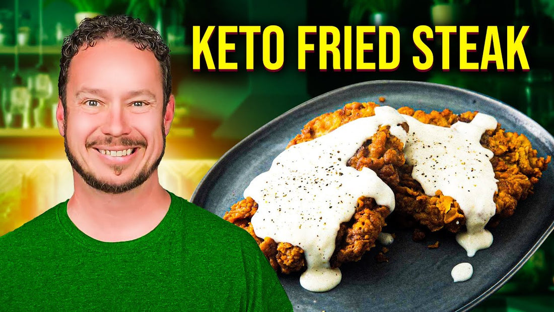 Keto Country Fried Steak (or Chicken Fried Steak)