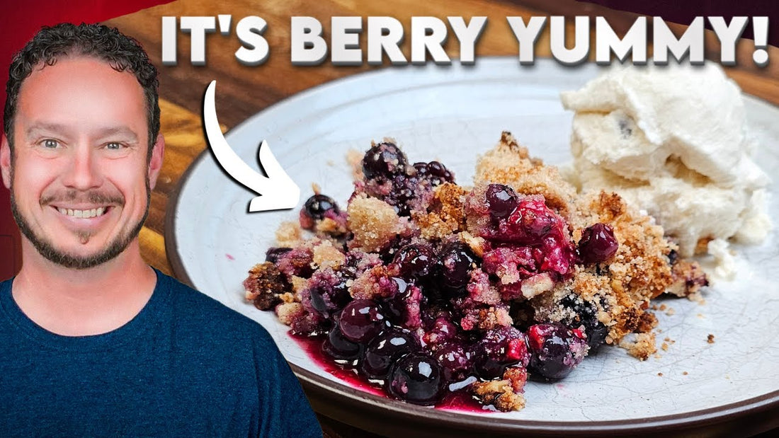 Keto Mixed Berry Crumble