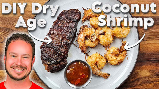Crispy Keto Coconut Shrimp (Air Fryer or Pan-Fried)