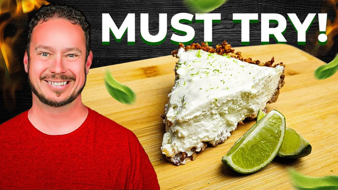 Sugar-Free Key Lime Pie with Pecan Crust