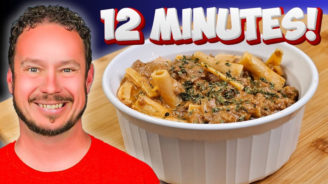 Easy Keto Hamburger Helper with Keto Pasta