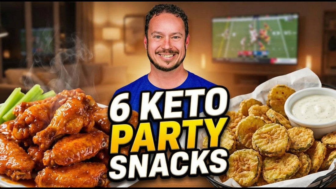 6 Keto Game Day Snacks (Wings, Ham Bites, Fried Pickles & More)