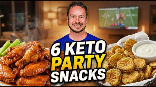 6 Keto Game Day Snacks (Wings, Ham Bites, Fried Pickles & More)