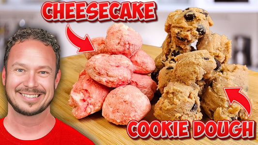 Strawberry Cheesecake & Cookie Dough Fat Bombs