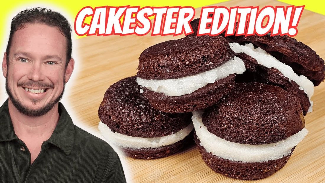 Keto Oreo Cookies (or Chocolate Chaffles)