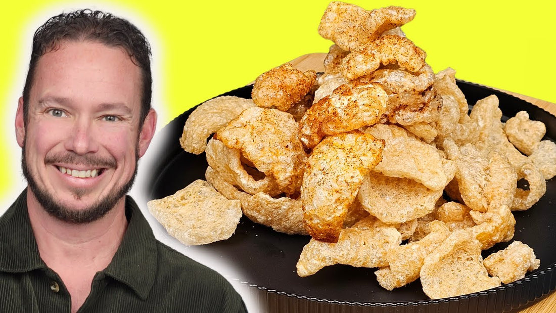 Homemade Pork Rinds That Don't Stink (3 Ways + BBQ and Salt & Vinegar Seasoning)