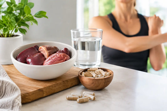 Beef Organ Supplement Routine Example for Daily Energy