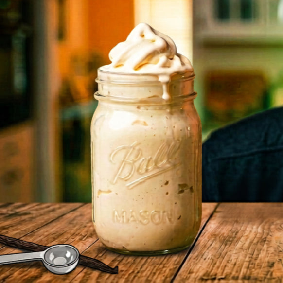 My Healthy Mason Jar Ice Cream