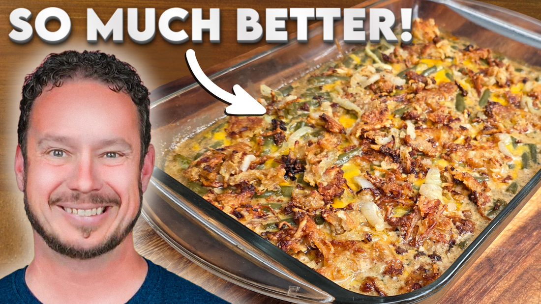 Southern Keto Green Bean Casserole
