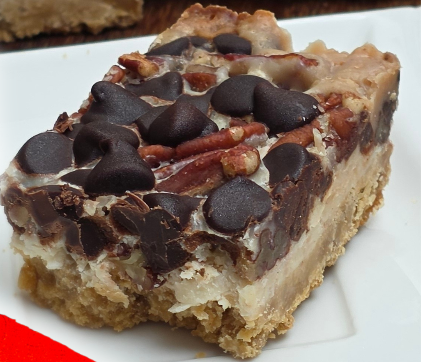 Low Carb Magic Cookie Bars