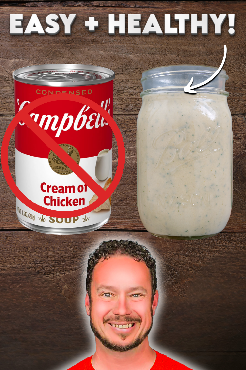 Healthy Condensed Cream of Chicken Soup