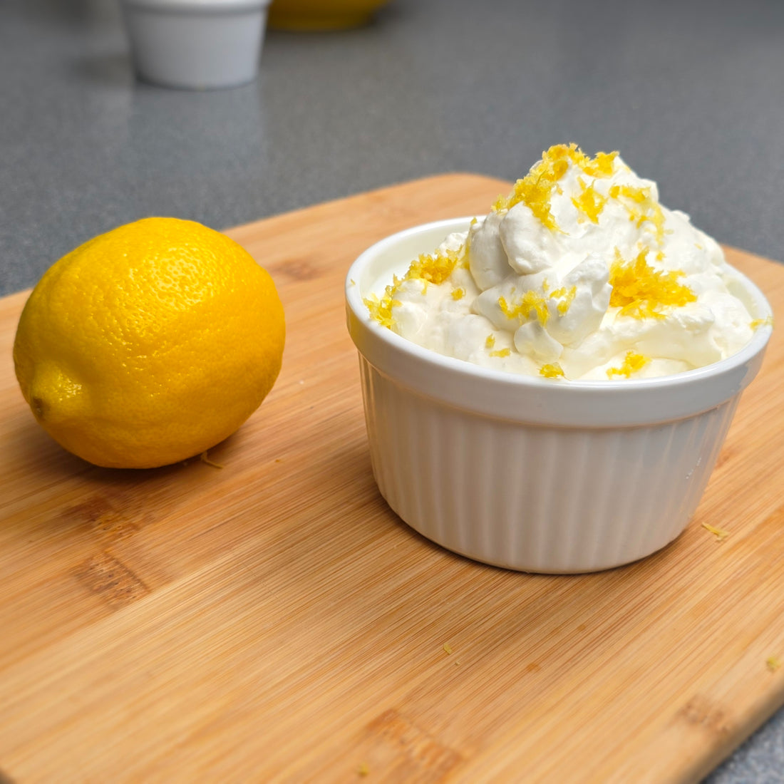 Creamy Low Carb Lemon Fluff