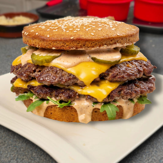 Easy Low-Carb Big Mac Buns
