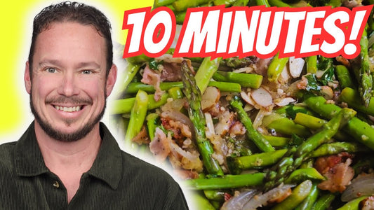 Keto Lemon Bacon Asparagus (One-Pan Side)