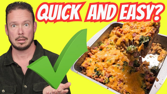 2 Quick Keto Leftover Casseroles (Ham & Cheese and Shepherd's Pie)