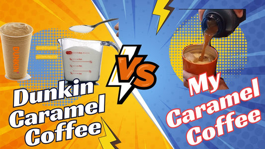 Keto Dunkin' Caramel Swirl Iced Coffee