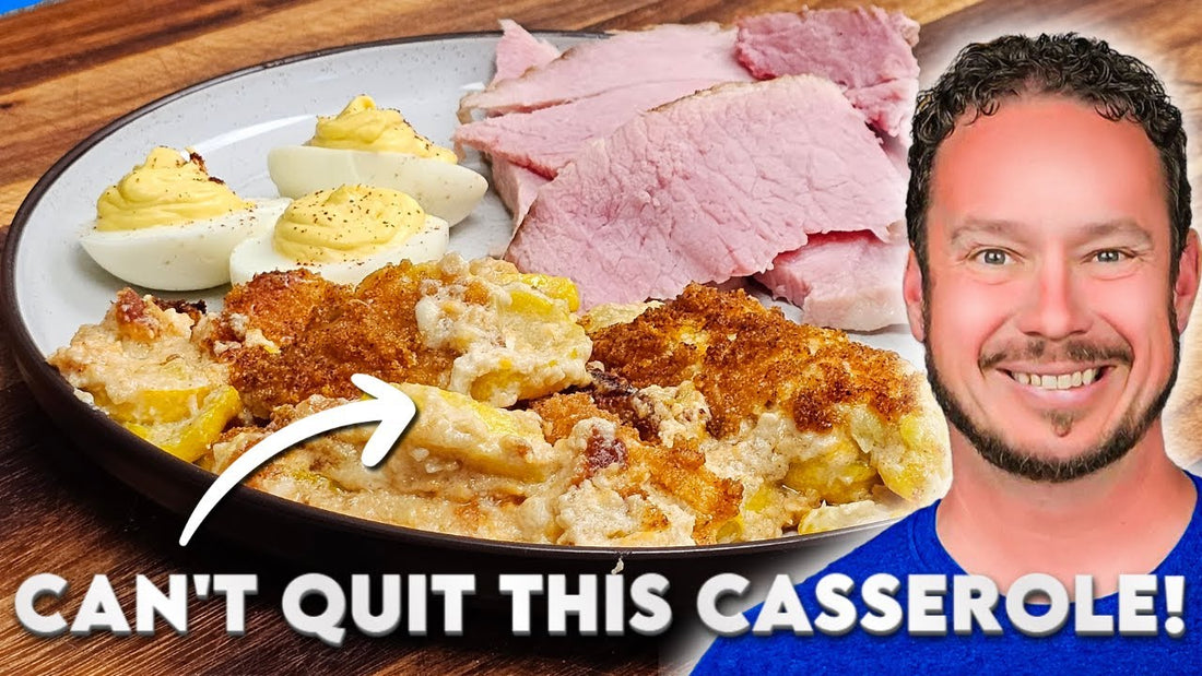 Vintage Keto Squash Casserole