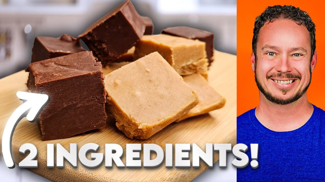 2 Easy Keto Fudge Recipes (Peanut Butter & 2-Ingredient Chocolate)