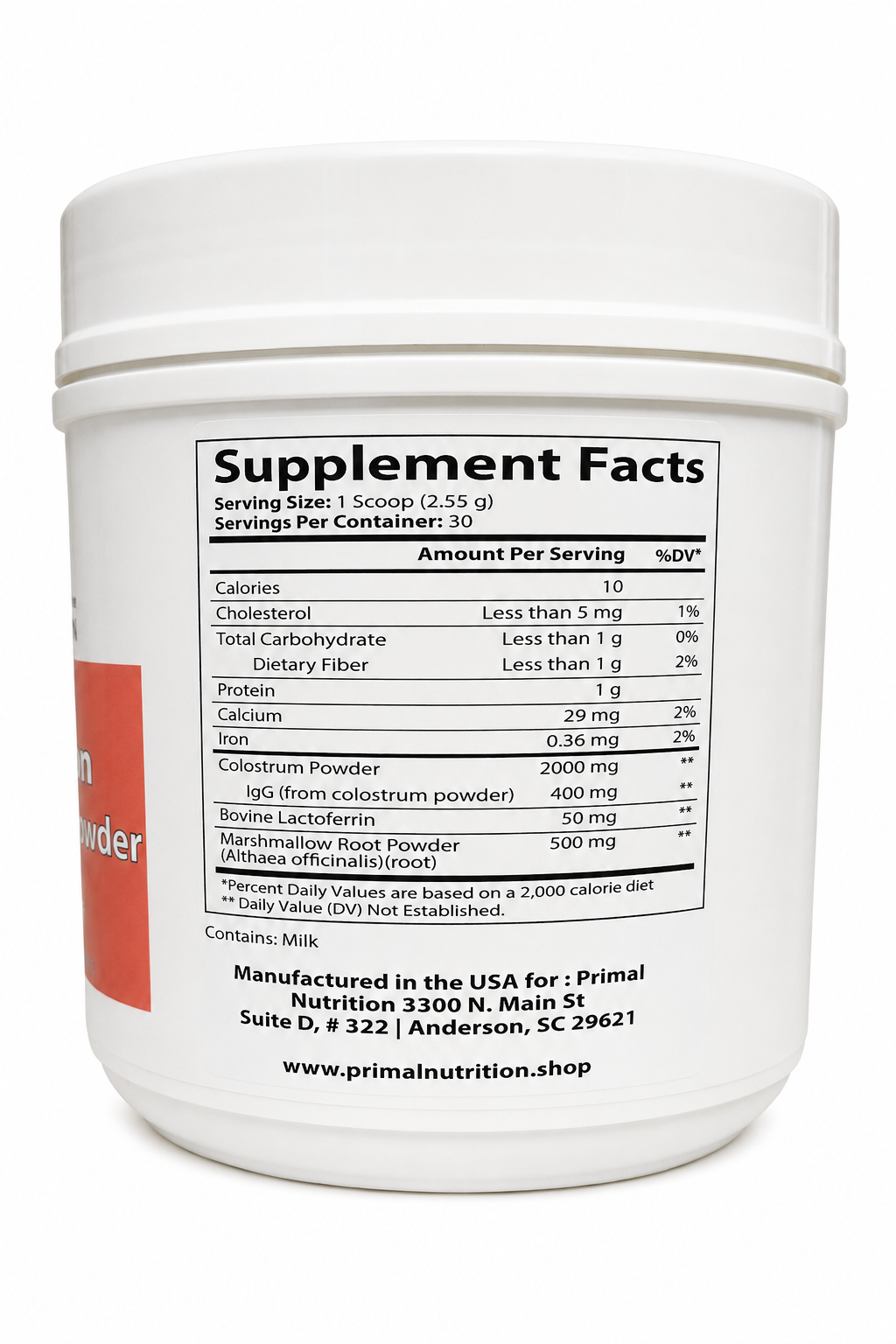Inner Foundation – Premium Colostrum+ Powder