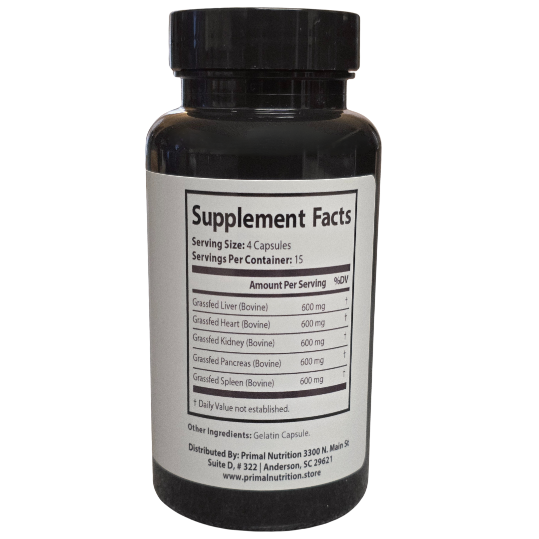 Grass-Fed Beef Organ Complex