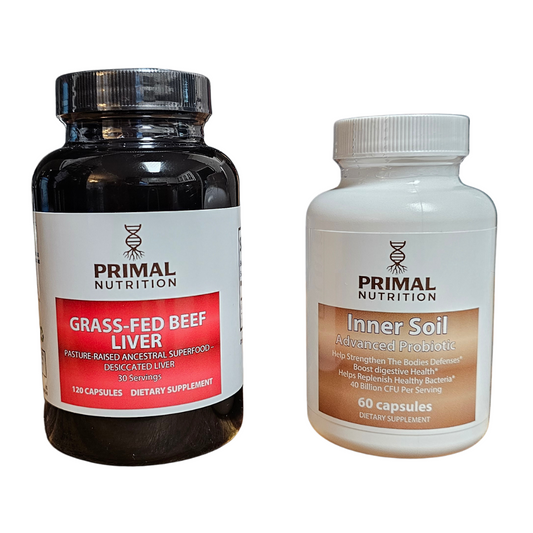 Roots & Resilience – Grass-Fed Liver + Inner Soil Advanced Probiotic