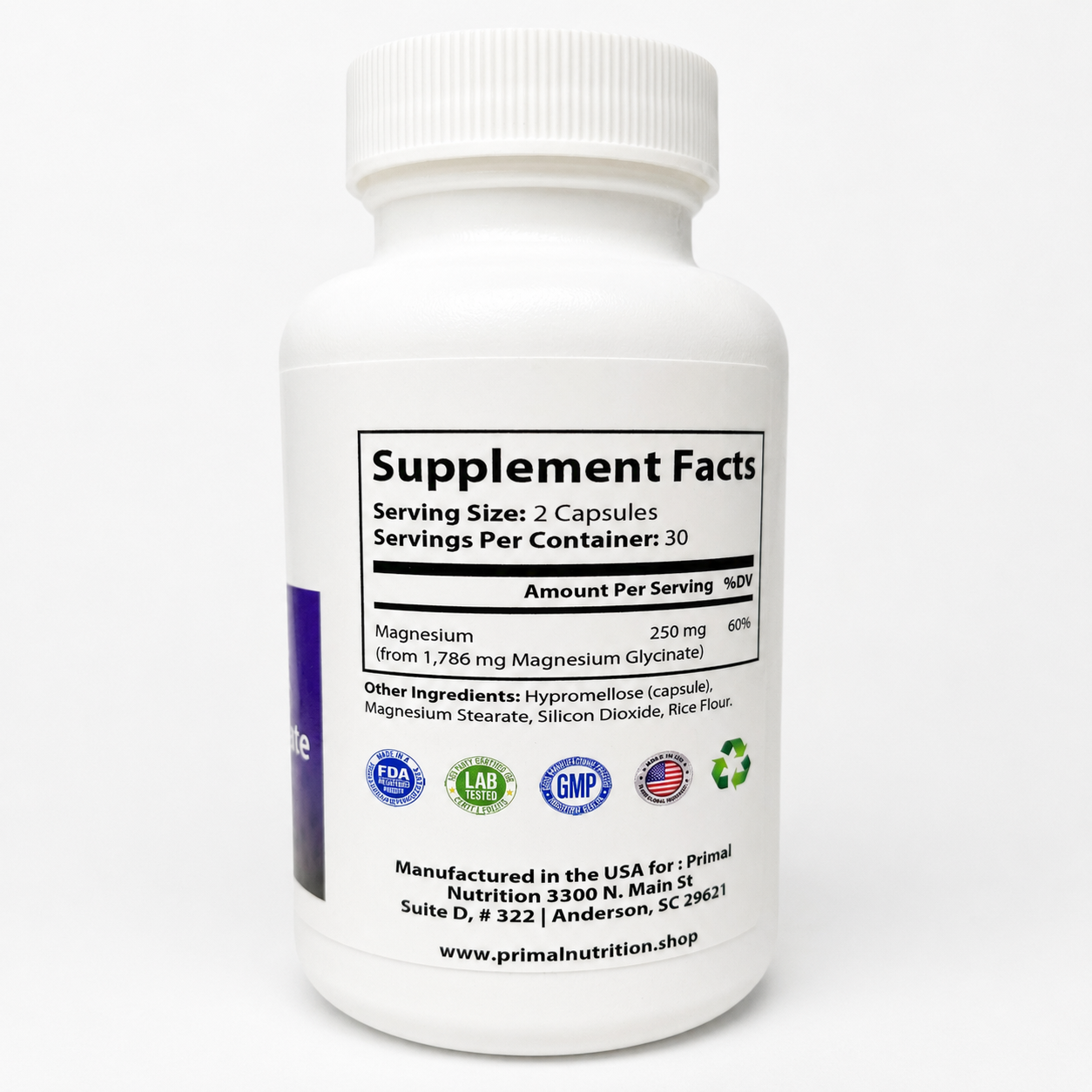 Vital Rest – Magnesium Glycinate